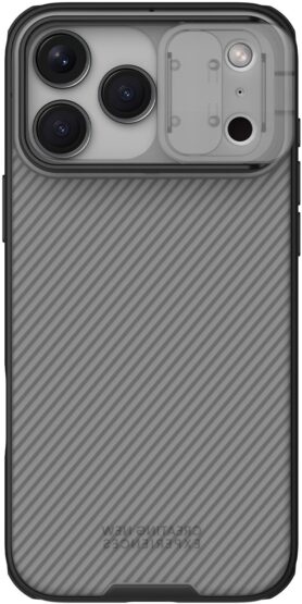 Nillkin CamShield PRO Zadní Kryt pro Apple iPhone 17 Pro Max Transparent Black