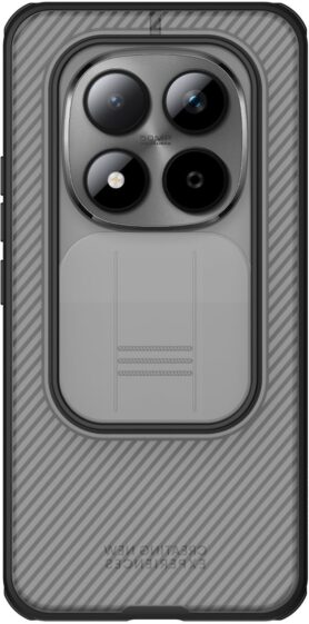 Nillkin CamShield PRO Zadní Kryt pro Xiaomi Redmi Note 15 Pro+ 5G Transparent Black