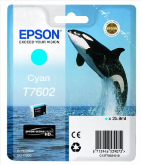 Epson T7602 azurová