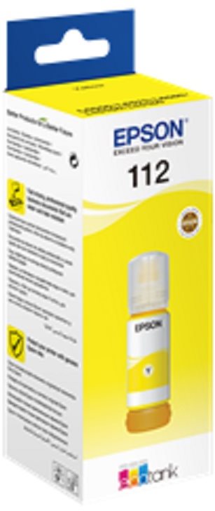Epson 112 EcoTank Pigment Yellow ink bottle žlutá