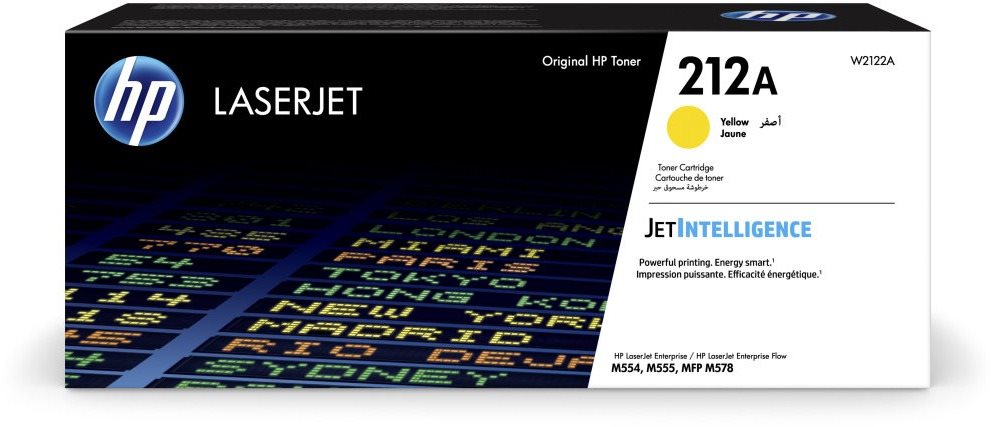 HP W2122A č. 212A žlutý originální