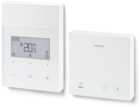 Siemens termostat RDL211RF.ST, bezdrátový, digitální, prostorový