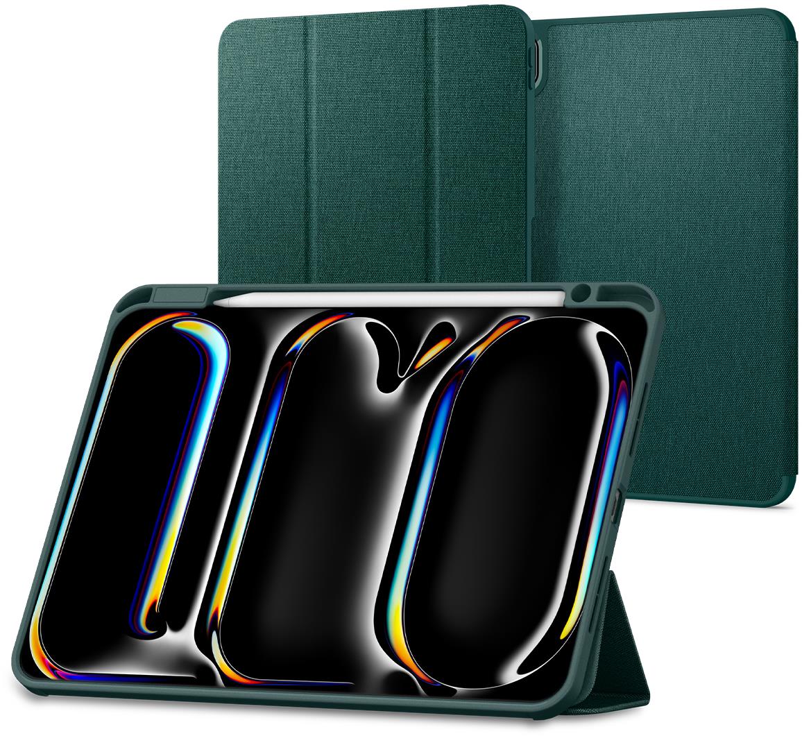 Spigen Urban Fit Midnight green iPad Pro 11" 2024