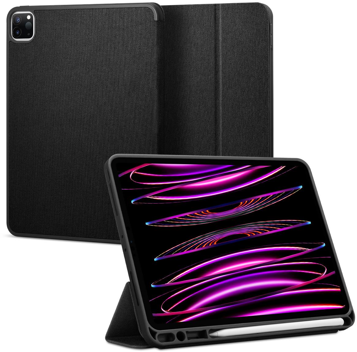Spigen Urban Fit Black iPad Pro 12.9" 2022/2021