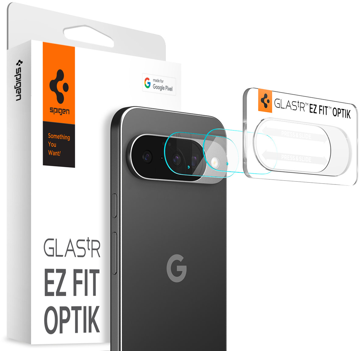 Spigen Glass tR EZ Fit Optik 2 Pack, crystal clear - Google Pixel 10