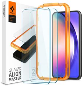 Spigen Glass Align Master Clear 2 Pack Samsung Galaxy A54 5G
