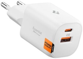 Spigen Essential 35W Wall Charger EE352EU White