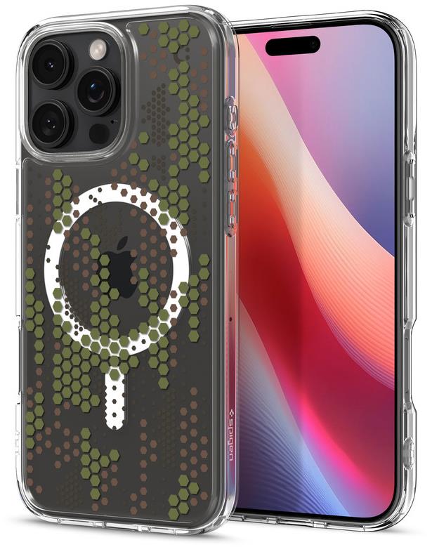 Spigen Ultra Hybrid MagSafe Digital Camo iPhone 16 Pro Max