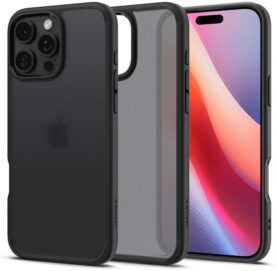 Spigen Ultra Hybrid Frost Black iPhone 16 Pro Max