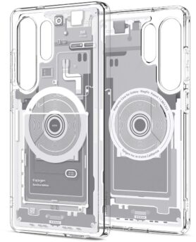 Spigen Ultra Hybrid MagSafe Zero One white Samsung Galaxy S25 Ultra