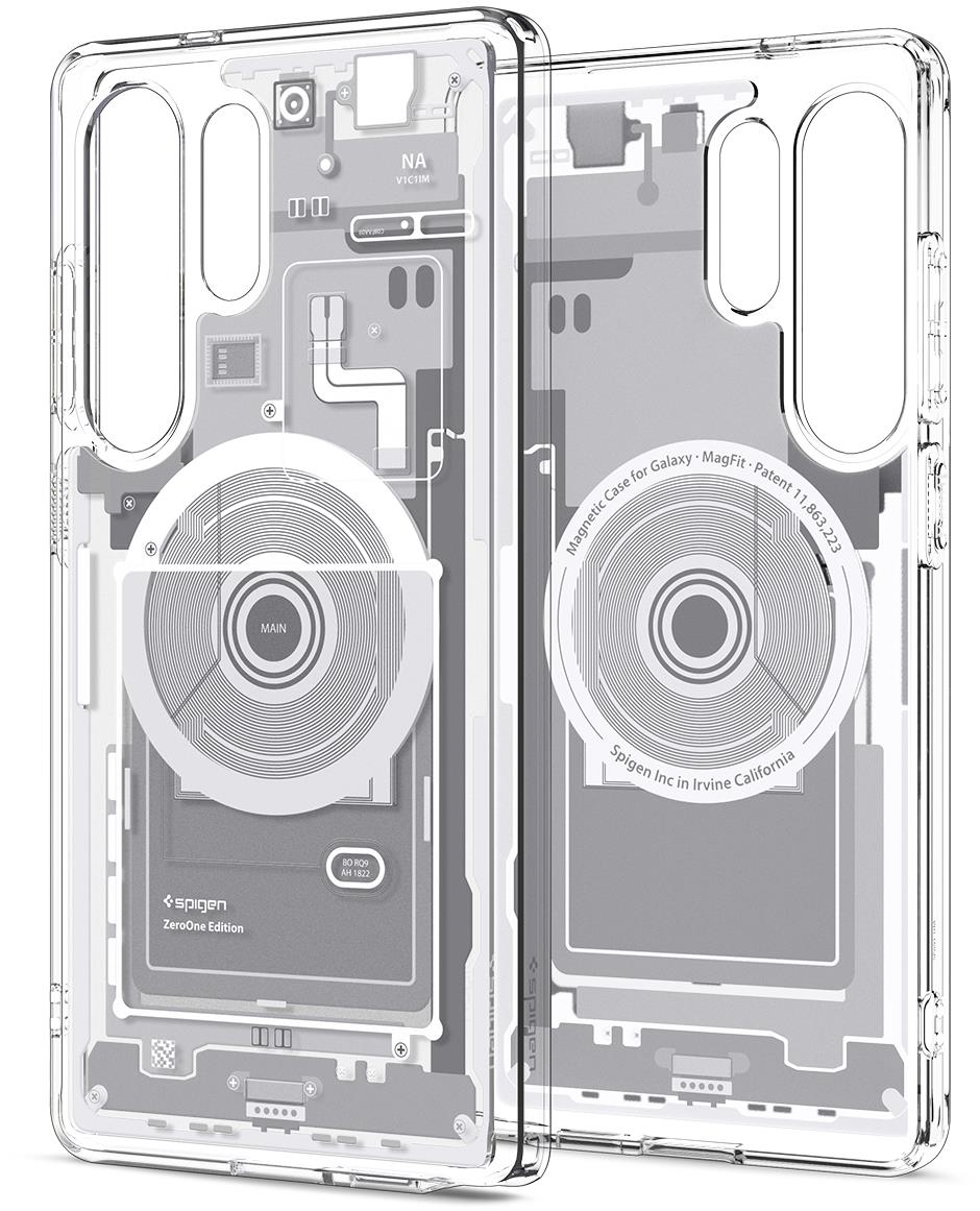 Spigen Ultra Hybrid MagSafe Zero One white Samsung Galaxy S25 Ultra