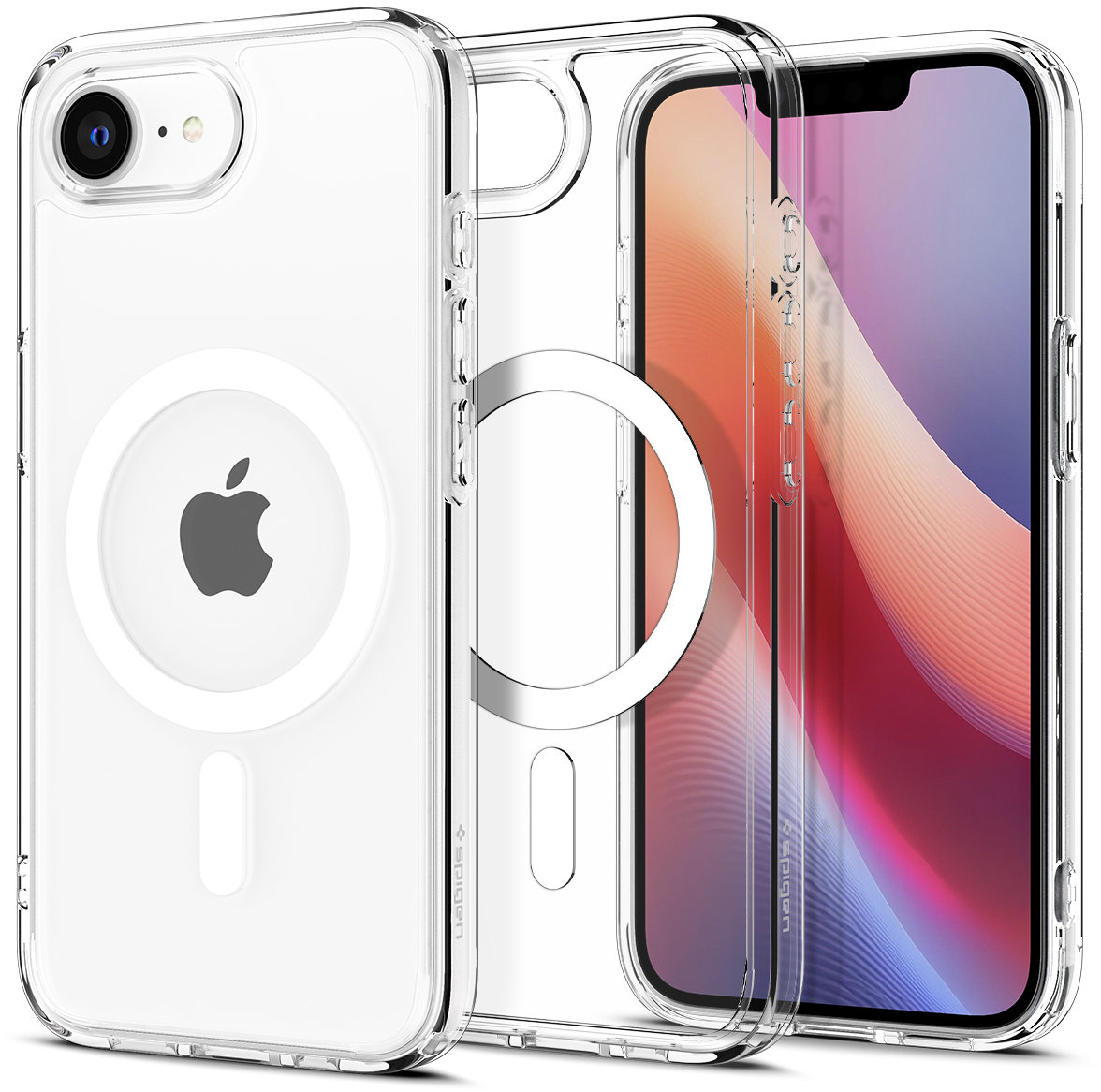 Spigen Ultra Hybrid MagSafe Clear White iPhone 17e/16e