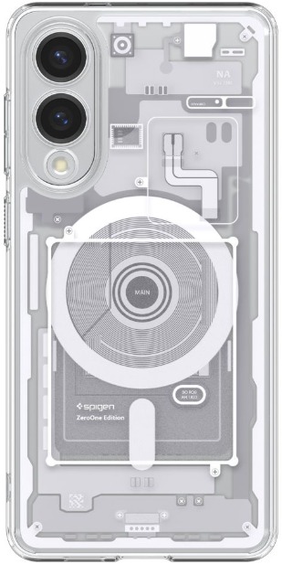 Spigen Ultra Hybrid MagSafe Zero One White Samsung Galaxy S25 Edge