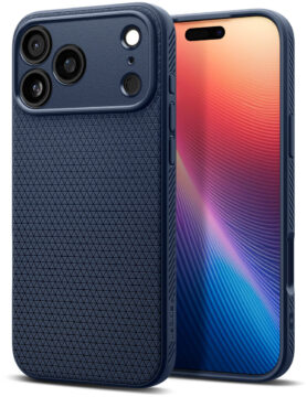 Spigen Liquid Air Navy Blue iPhone 17 Pro