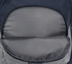 Travelite Basics Backpack Melange Navy/grey