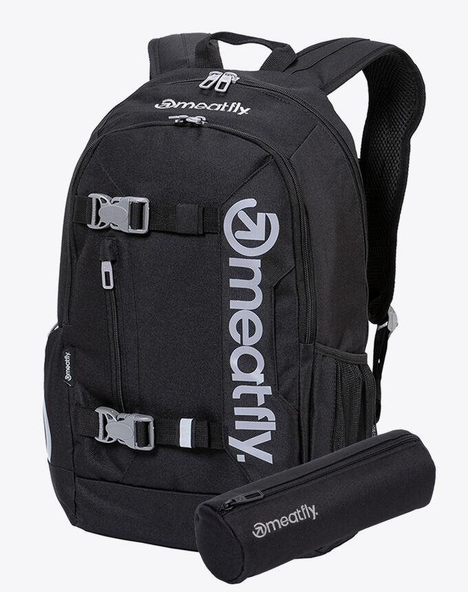 Meatfly BASEJUMPER Backpack, Black