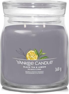 YANKEE CANDLE Signature 2 knoty Black Tea & Lemon 368 g