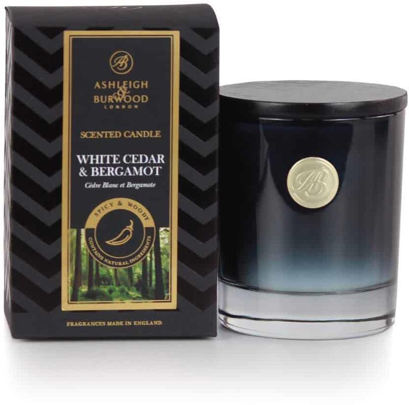 Ashleigh & Burwood Vonná svíčka Signature White Cedar & Bergamot, 140 g