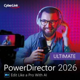 CyberLink PowerDirector 2026 Ultimate (elektronická licence)