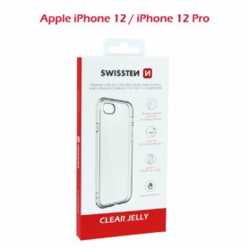 Swissten Clear Jelly pro Apple iPhone 12/iPhone 12 Pro