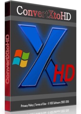 VSO ConvertXtoHD 3, trvalá licence + aktualizace na 12 měsíců (elektronická licence)