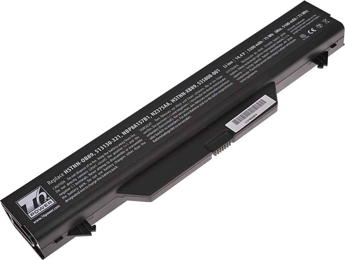T6 power HP ProBook 4510s, 4710s serie, 8cell, 5200mAh