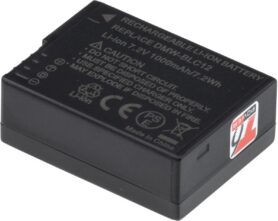 T6 power Panasonic DMW-BLC12E, 1000mAh, 7,2Wh, černá