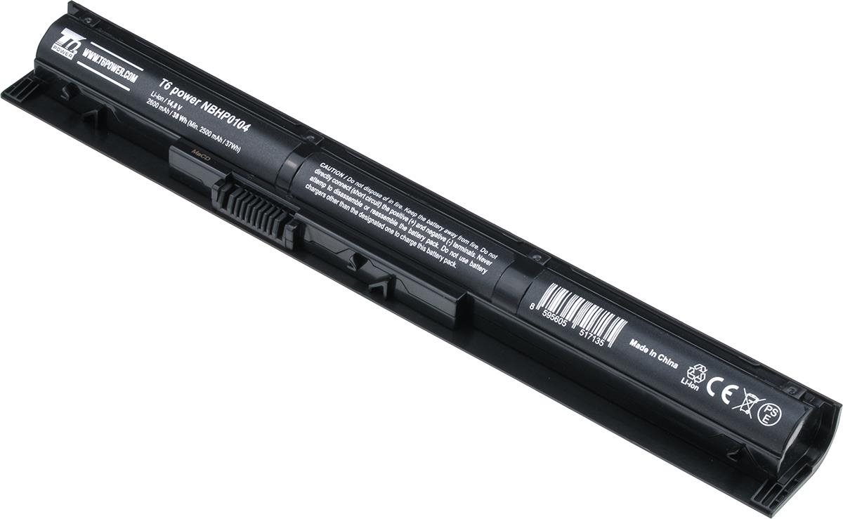 T6 Power pro Hewlett Packard Envy 15-k200 serie, Li-Ion, 14,8 V, 2600 mAh (38 Wh), černá