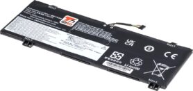 T6 Power pro Lenovo IdeaPad C340-14IWL 81N4, Li-Poly, 15,36 V, 2964 mAh (45 Wh), černá