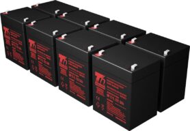 Sada baterií T6 Power pro APC Smart-UPS SMT2200RMI2U, VRLA, 12 V