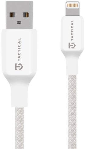 Tactical Stitch Thread Cable USB-A/Lightning 2m White