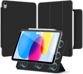 Tech-Protect Smartcase Magnetic pouzdro na iPad 10.9'' 10gen 2022 / 11'' 11gen 2025, černé
