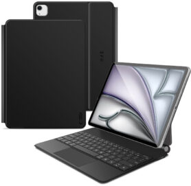 Tech-Protect Smartcase Magnetic pouzdro s klávesnicí na iPad Air 13'' 1-3gen 2024-2026, černé