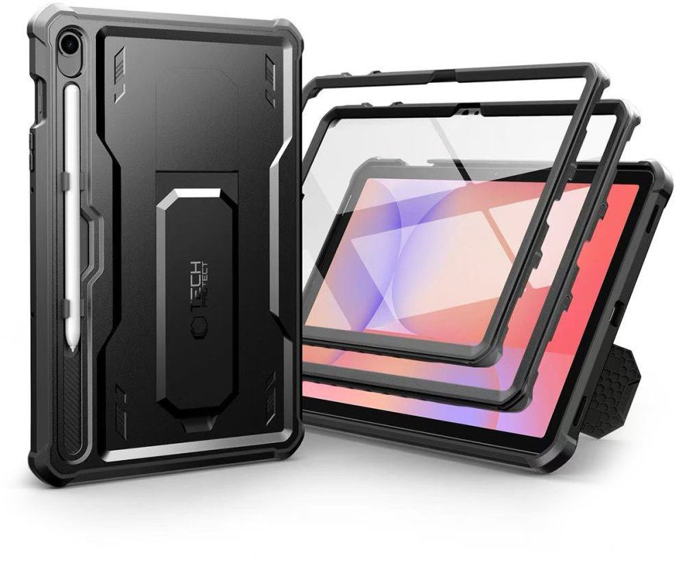 Tech-Protect Kevlar kryt na Samsung Galaxy Tab S9 11'' / S10 FE / S10 Lite 10.9'', černé