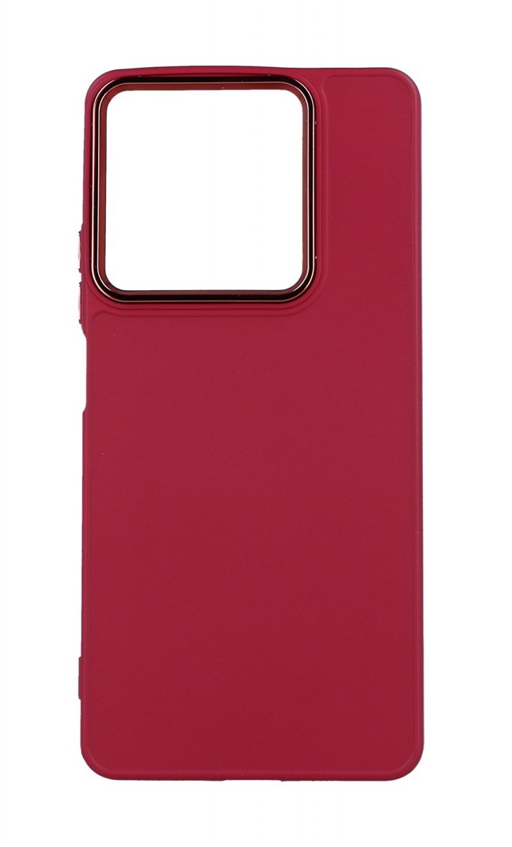 TopQ Kryt Frame Xiaomi Redmi Note 14 malinový 135299