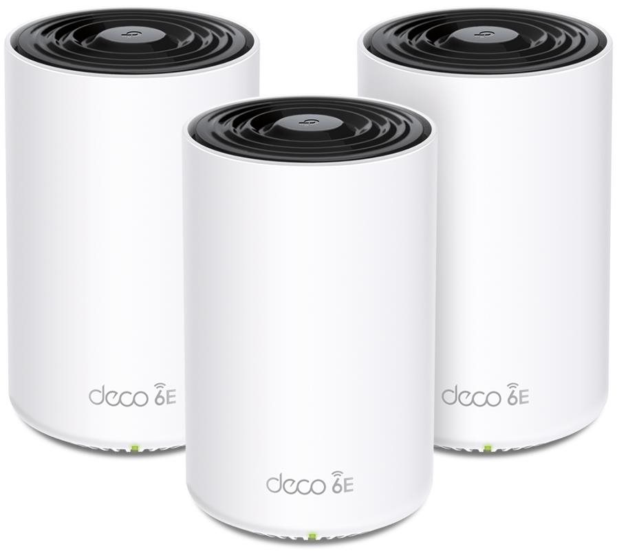 TP-Link Deco XE75 Pro (3-pack), WiFi 6E mesh system, 2.5Gbit port