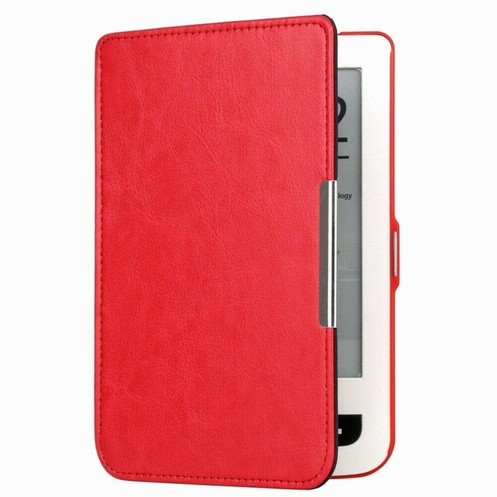 Durable Lock 0512 - pouzdro na Pocketbook 622 / 623 - červené pouzdro, magnet