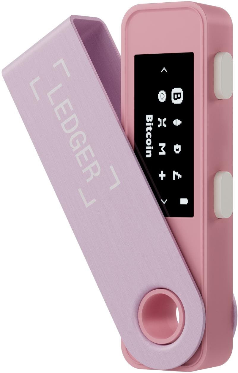 Ledger Nano S Plus Pastel Pink Crypto Hardware Wallet
