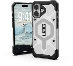 UAG Pathfinder Clear Magsafe Ice Silver iPhone 17