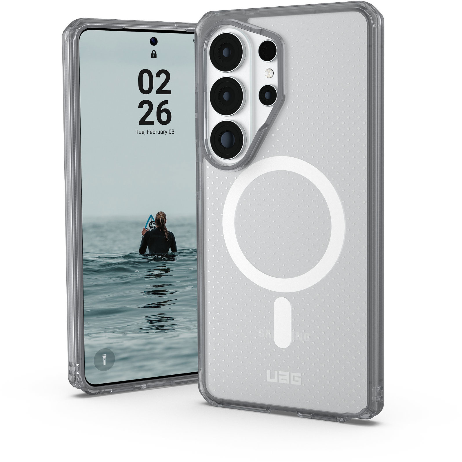UAG Dot True Clear Ice Ash Samsung Galaxy S26 Ultra