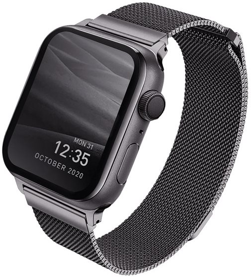 Uniq Dante pro Apple Watch 42/44/45/Ultra 49mm grafitový