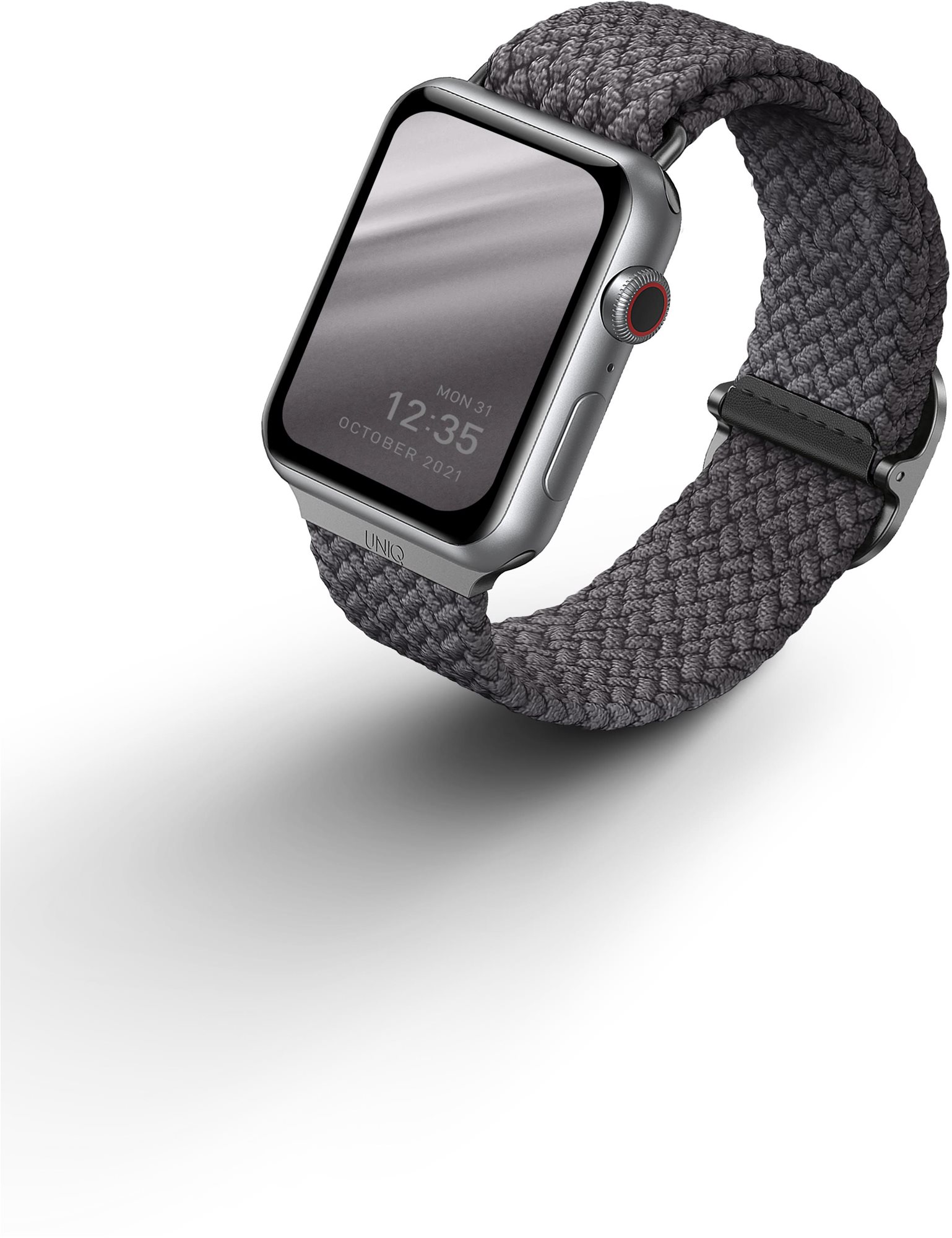 Uniq Aspen Braided řemínek pro Apple Watch 40/38mm šedý