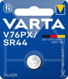VARTA speciální baterie s oxidem stříbra V76PX/SR44 1ks