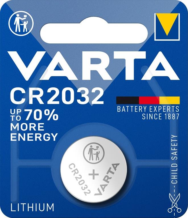 VARTA speciální lithiová baterie CR2032 1ks