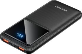 Vention 10000mAh 22.5W Portable Power Bank Black