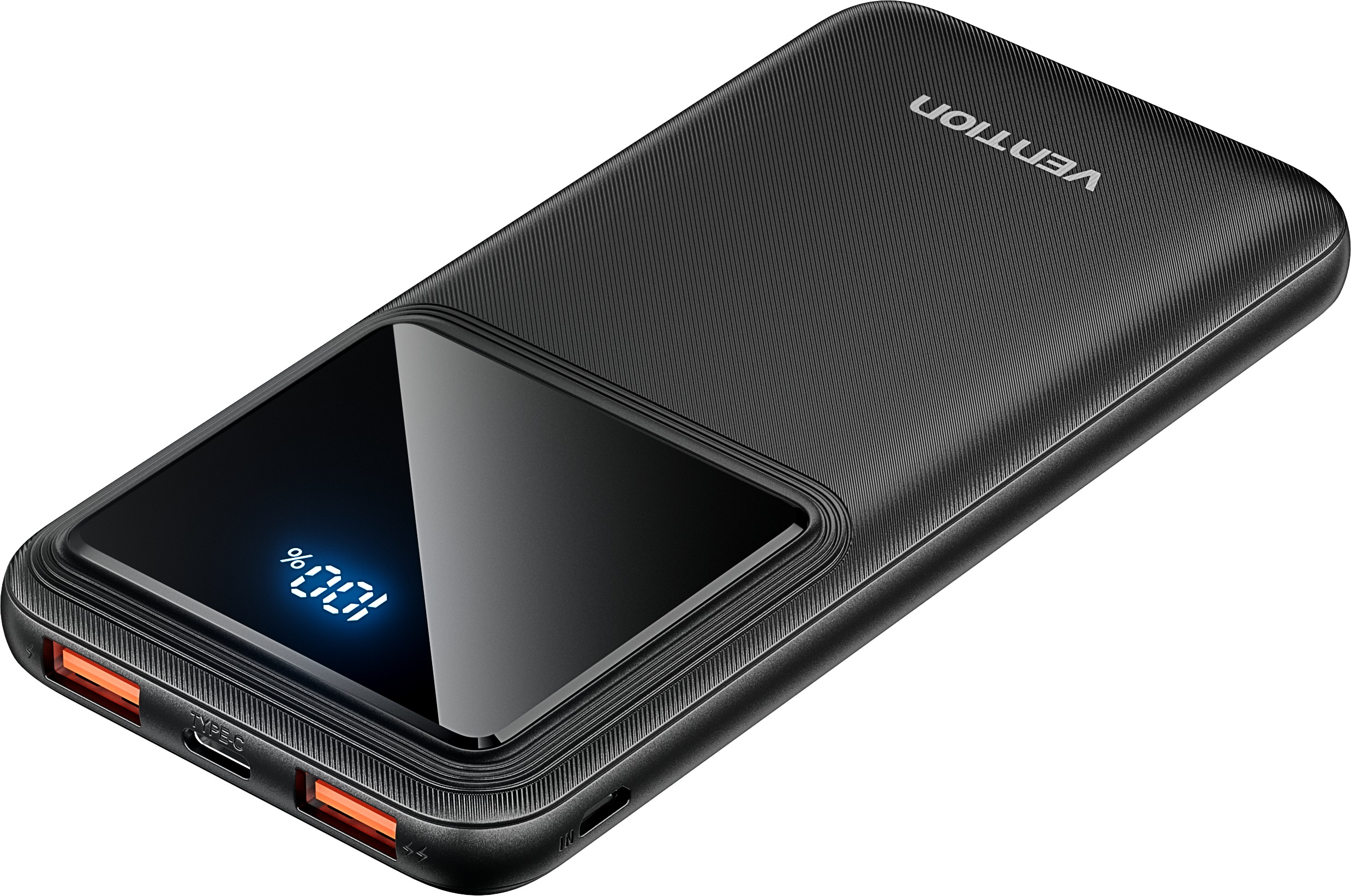 Vention 10000mAh 22.5W Portable Power Bank Black