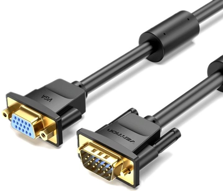 Vention VGA Extension Cable 1m Black