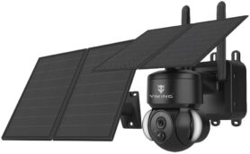 Viking Solární HD kamera HDs02 4G černá