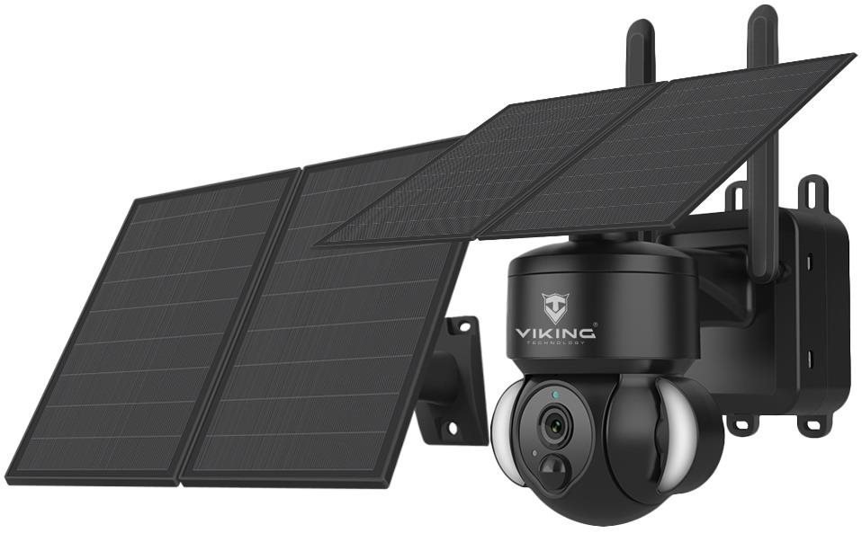 Viking Solární HD kamera HDs02 4G černá