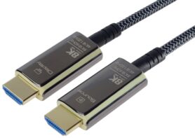 PremiumCord Ultra High Speed HDMI 2.1 optický fiber kabel 8K/60Hz, zlacené 20m